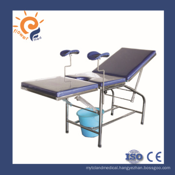 FB-44 China Supplier Hospital Stainless Steel Delivery Beds